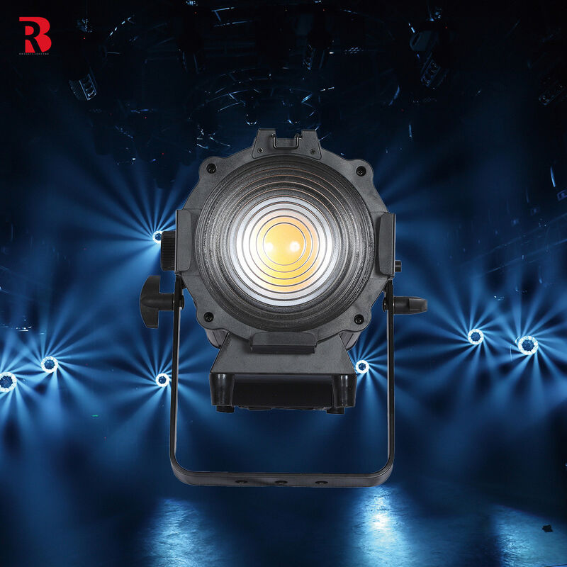 LED Strobe Light Fresnel Spot 1/3CH Single Color Gobo Auto Running For Party