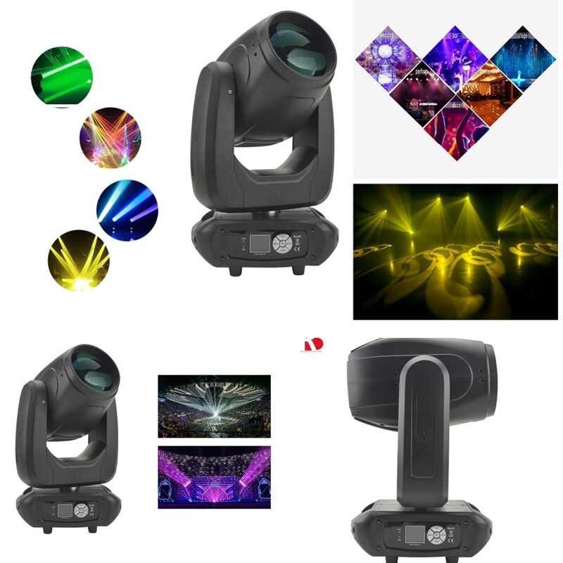 Disco DJ Stage Light Sharpy Beam Cabeza Movil Small Moving Head Light For Night Club