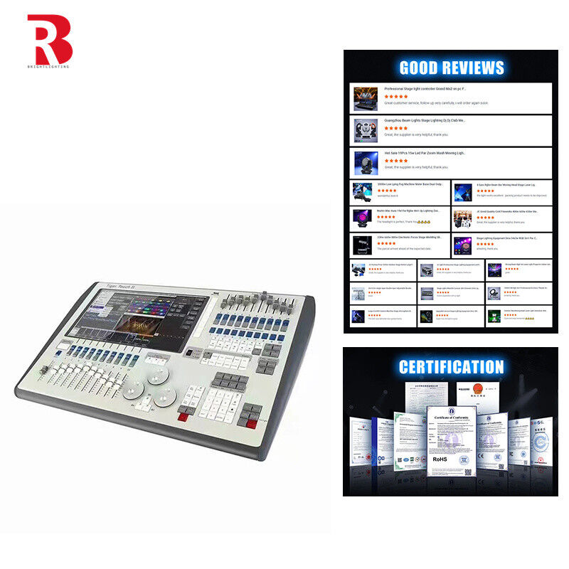 Tiger Touch II DMX Stage Light Controller Powerful CMY Palette Features