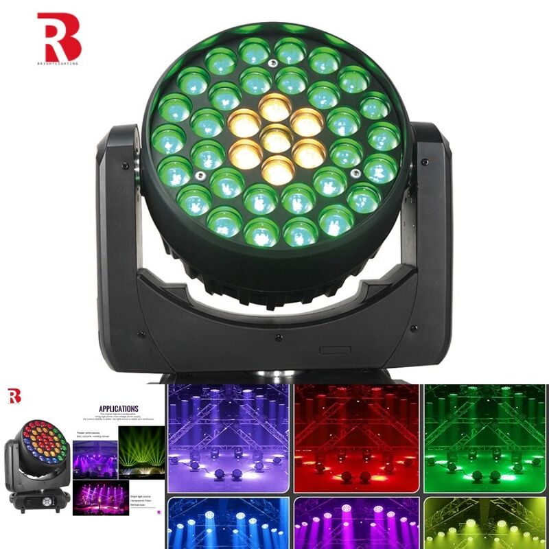 Wholesales Powerful Moving Head Lights 37*15W Bee Eye Pixel Led Beam Wash ZOOM Rotation DMX 512