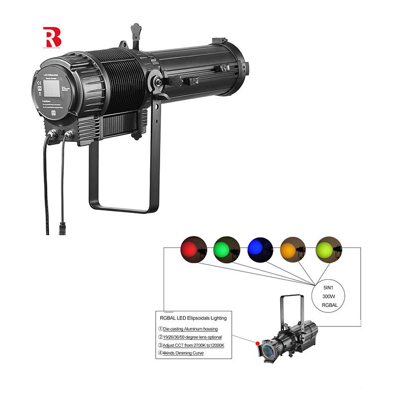 300W LED Waterproof Strobe Light 1200K 10CH LED Stage Light For Party Concert