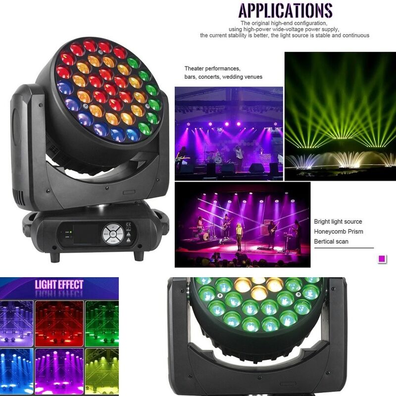 User-Friendly Interface Bee Eye Moving Head Light For Quick Navigation Through Settings