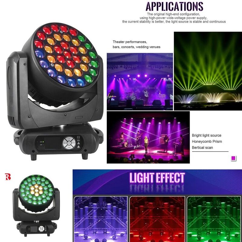 User-Friendly Interface Bee Eye Moving Head Light For Quick Navigation Through Settings