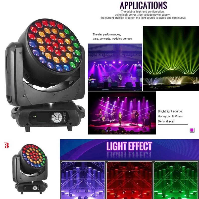 User-Friendly Interface Bee Eye Moving Head Light For Quick Navigation Through Settings