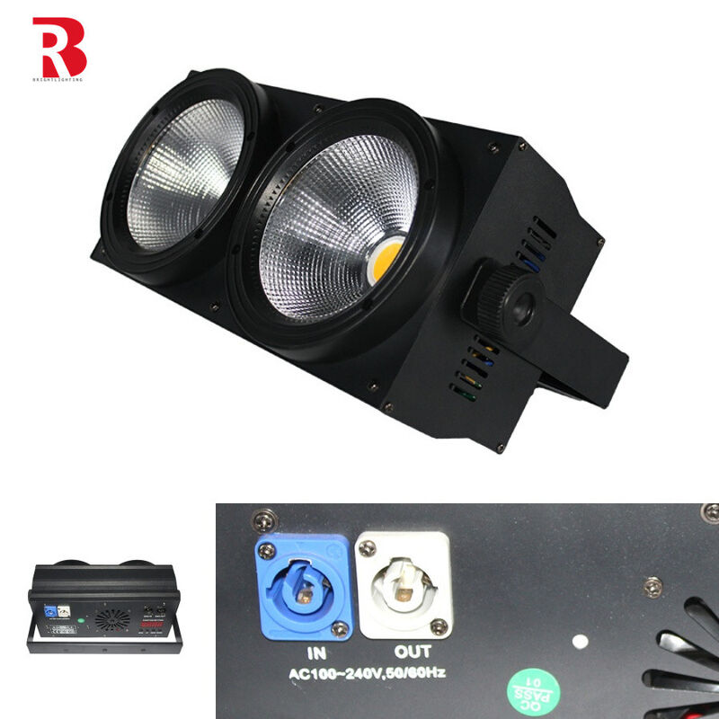 Professional 2 Eyes Blinder Light 200w COB Blinder Light For Stage Club Wedding