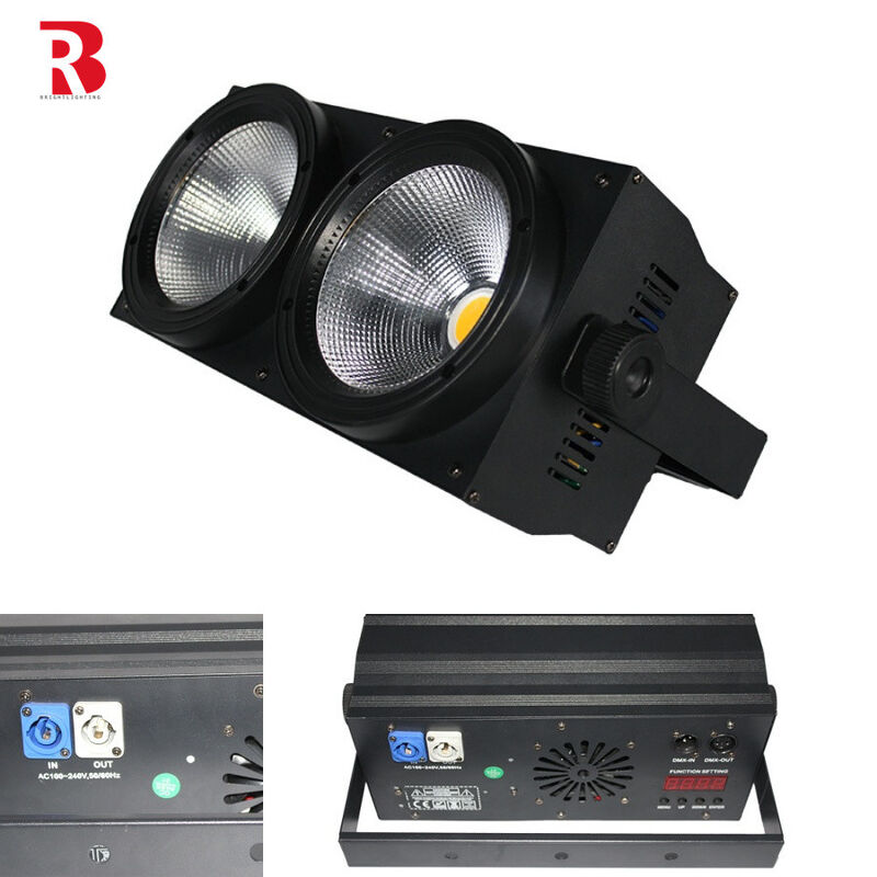 Professional 2 Eyes Blinder Light 200w COB Blinder Light For Stage Club Wedding