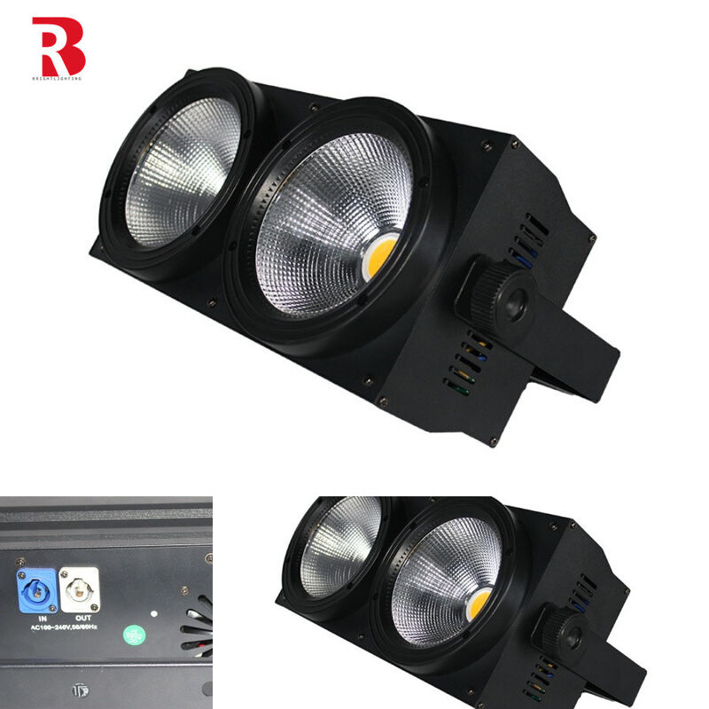 Professional 2 Eyes Blinder Light 200w COB Blinder Light For Stage Club Wedding