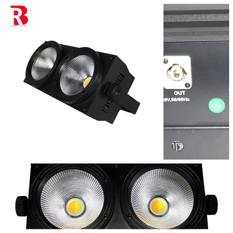 200W Blinder 2x100 Rgb White Led 2eyes 100w Blinder Audience Stage Light