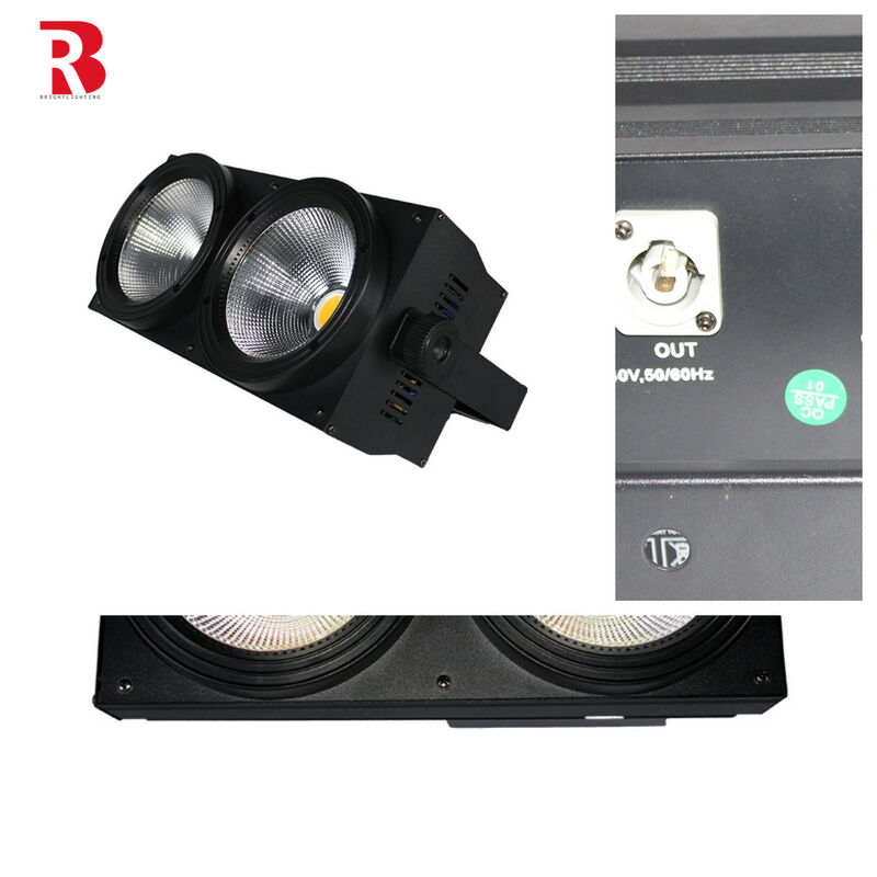200W Blinder 2x100 Rgb White Led 2eyes 100w Blinder Audience Stage Light