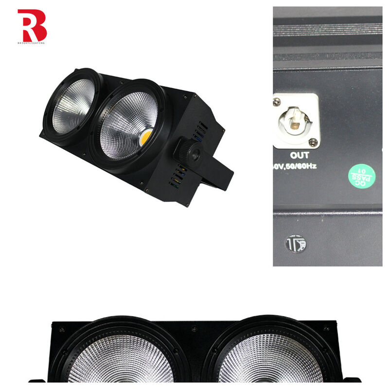 200W Blinder 2x100 Rgb White Led 2eyes 100w Blinder Audience Stage Light