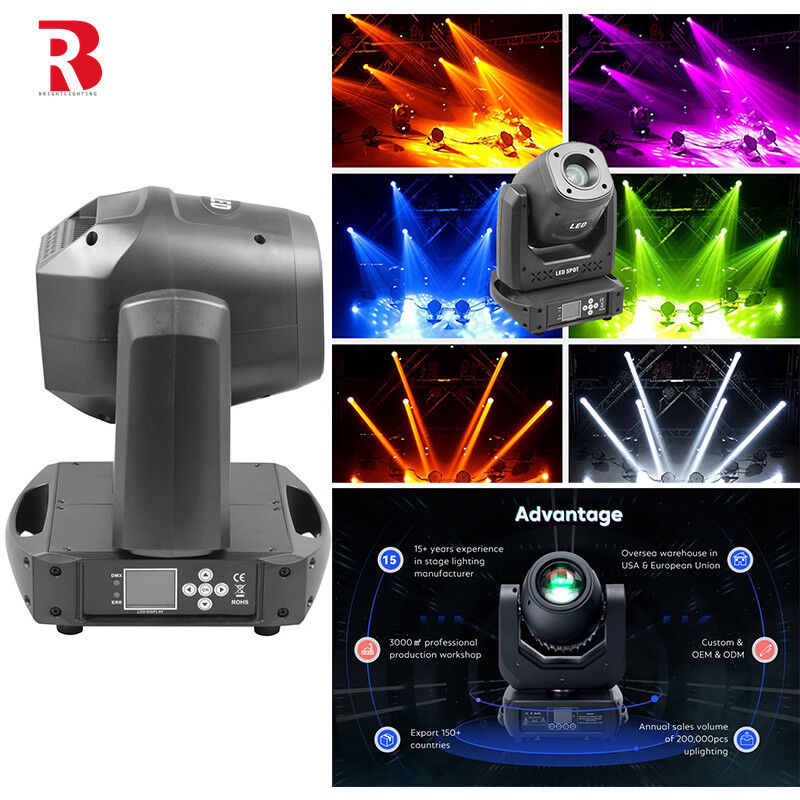 DMX 150W Beam Spot Wash Moving Head Stage Light  With 14 Channels