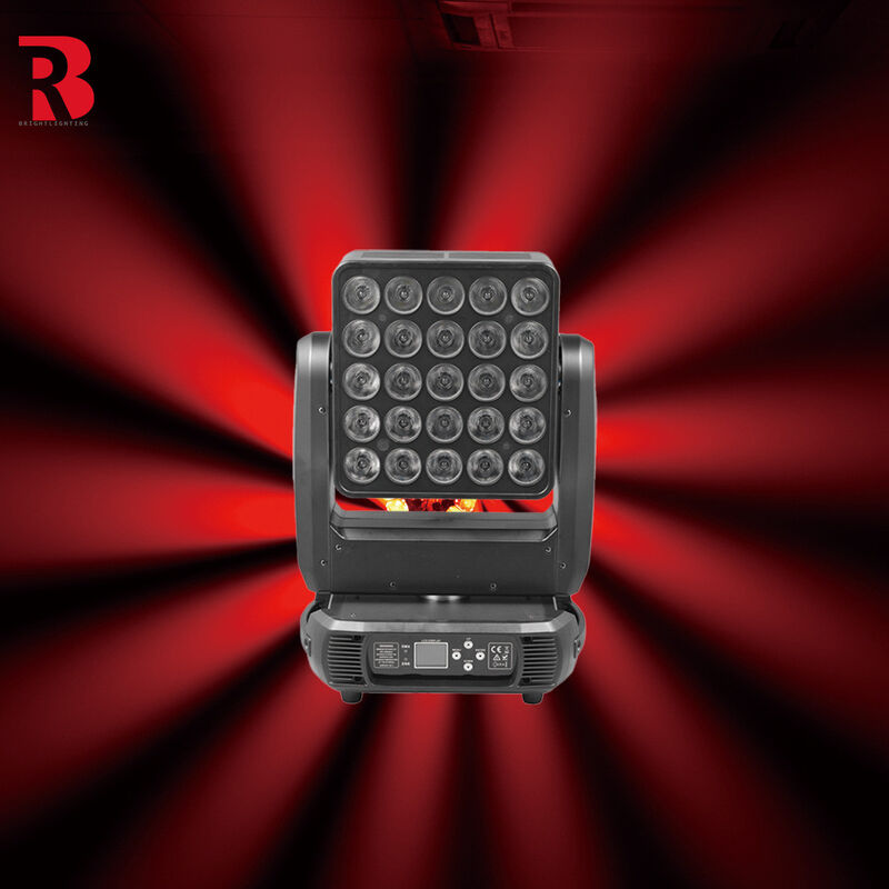 25*12W Matrix DMX High Brightness Color Mixing LED Moving Head Light For Show