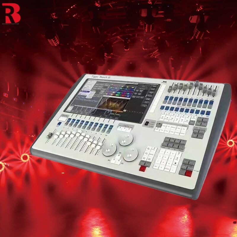 240V Tiger Controller II 17 Inch Touch Screen  Stage Effect Machine For Church Lighting party bubble machine