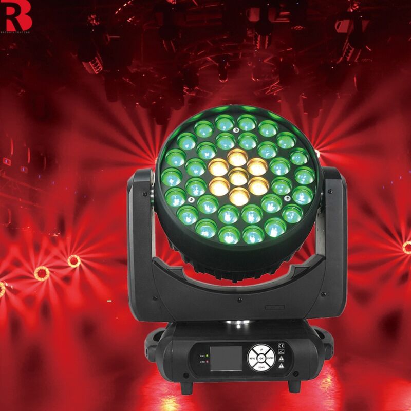 Advanced Cooling System 37pcs 15w LED Moving Head Light For Stage Lighting