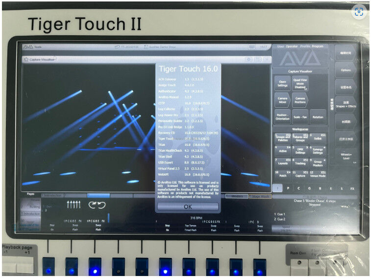 Tiger Touch II High-performance Core Duo I5 Processor For Professional Stage