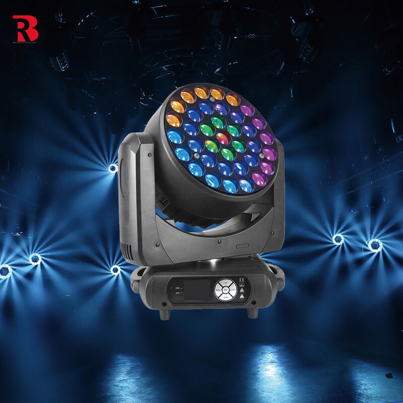 LED Moving Head Light 48CH High Brightness 37*15W LED RGBW For Party