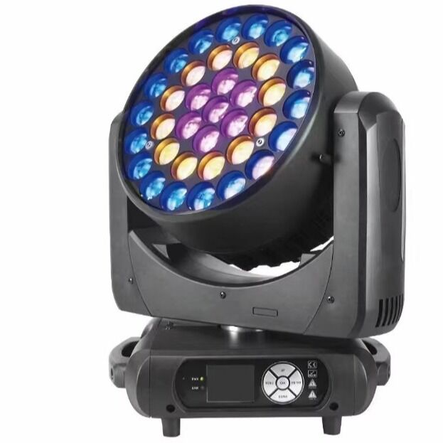48CH High Brightness LED Moving Head Light 37*15W LED RGBW  Mini Laser Stage Led Spot Pro Lighting Led Bar