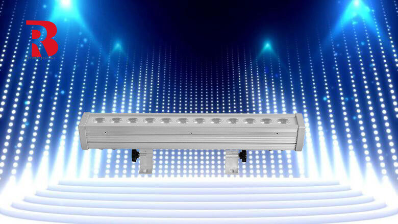 LED Stage Waterproof IP65 LED Wash City LCD Light RGB 4in1 80W For Wedding Party Bar