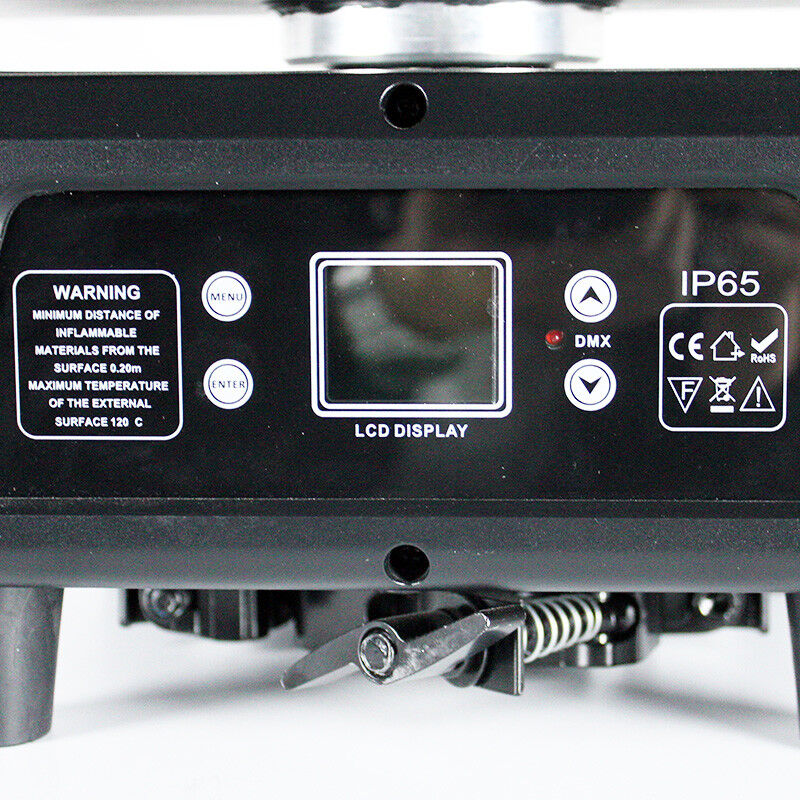 RGBW LDE Beam Wash Zoom Moving Head Stage Light For Church Theater Wedding