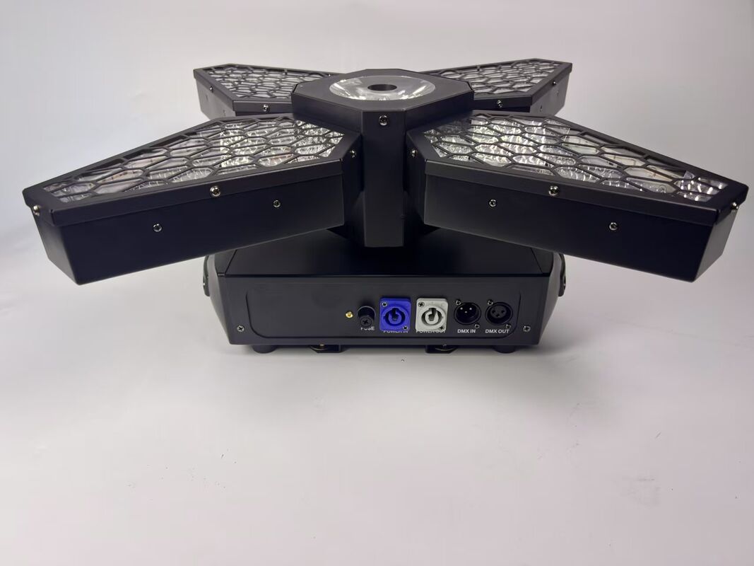 Retro Fan 4 Leaves 3in1 LED For Live Show Beam Moving Head Light