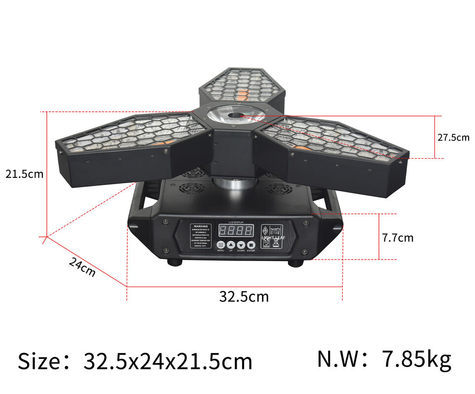 3*60W Big Retro Fan Beam Moving Head Light For Live Show Concerts