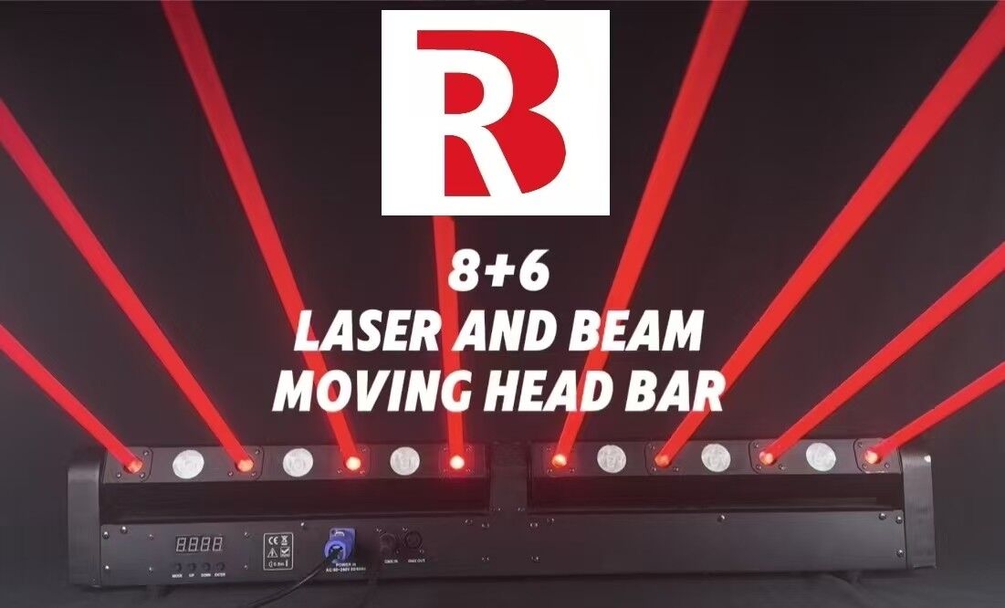 Moving Head Light China Manufacturers For Dj High Quality 6+8 Beam And Laser