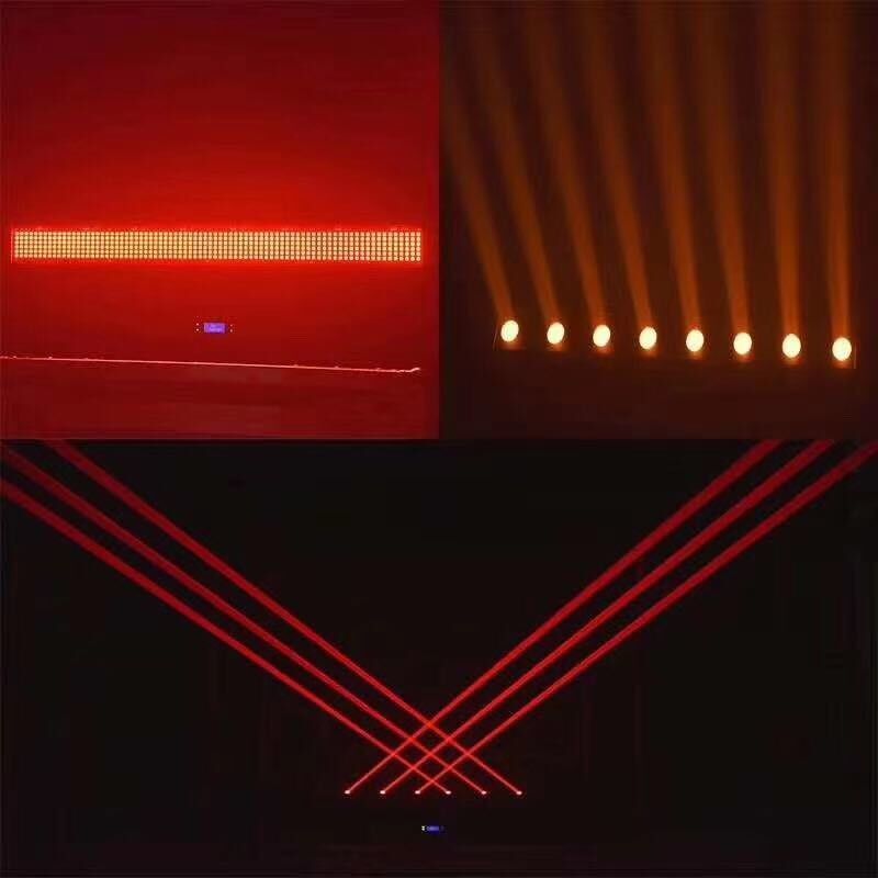 250w 6 Head Laser 3 In 1 Laser Pixel Beam Moving Head Light  Indoor