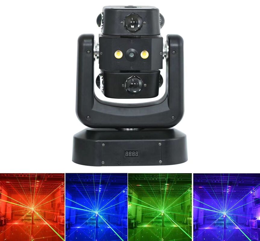 Four-in-one Lamp Beads Strobe For Night Club Beam Moving Head Light