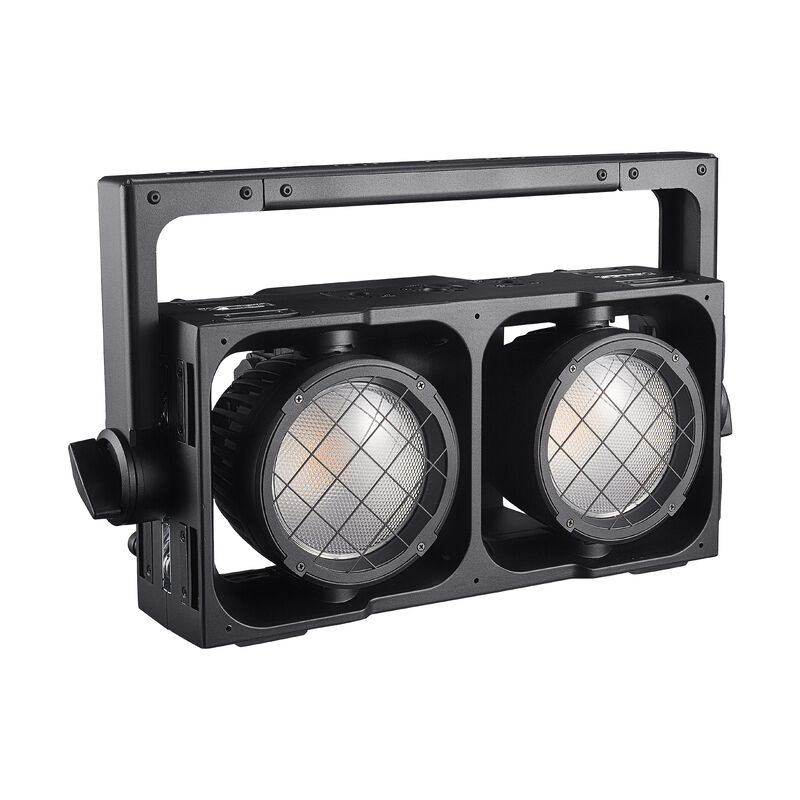 Waterproof blinder light 2pcs300W LED RGBAWW (1800K-10000K) stage studio light