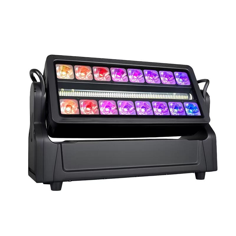 IP67 stage light 12 sections led moving head wash strobe light for outdoor concert