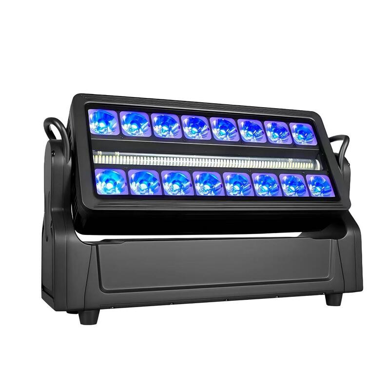 IP67 stage light 12 sections led moving head wash strobe light for outdoor concert