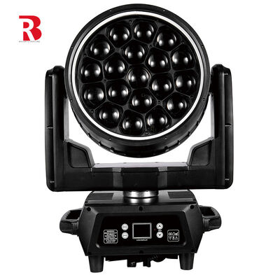 19*40W DMX IP65 LED Spot Zoom Moving Head Light factory