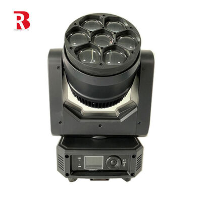 Mini LED Moving Head 7pcs 40W RGBW LEDs Strobe Beam Stage Beeye Light For Show