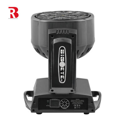 4 In 1 Bee Eye 19x15w Moving Head Light LCD Colorful Display For Wedding