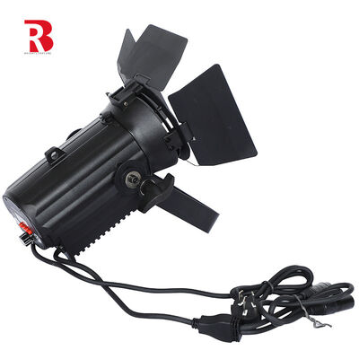 Dmx 60W LED Mini Fresnel Spotlight 60w Single WW / CW Stage Studio Light