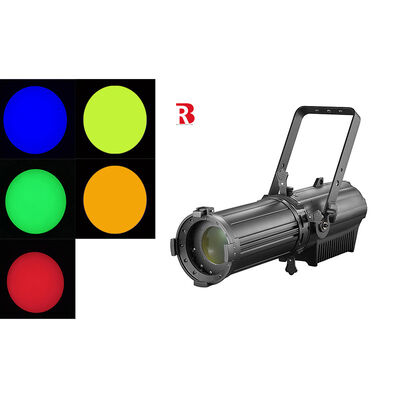 200W/300W CW Or WW LED Zoom Profile Ellipsoidal Light Fixture