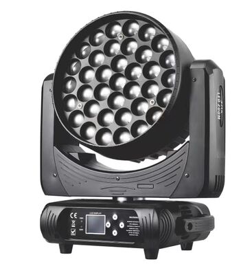 LED Indoor 37pcs 15w RGBW Zoom Wash Moving Head Stage Light For The Show