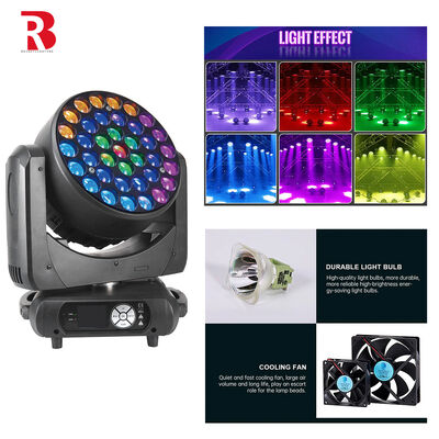 240V 37*15W High Brightness 48CH LCE Display LED Stage Light For Event Disco