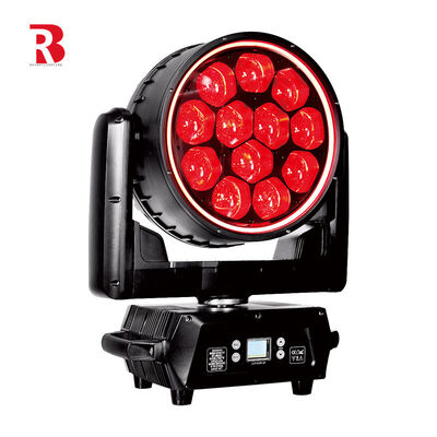 High Brightness LED Moving Head Beeye Stage 12pcs 40W RGBW Zoom Wash Light