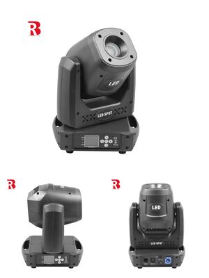 8000K DMX512 Moving Head 100W LED Spot Beam Stage Light For Theater And Studio