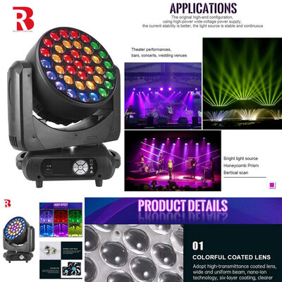 Create A Dynamic Atmosphere With RGBW 4in1 LED Moving Head Light For Corporate Events
