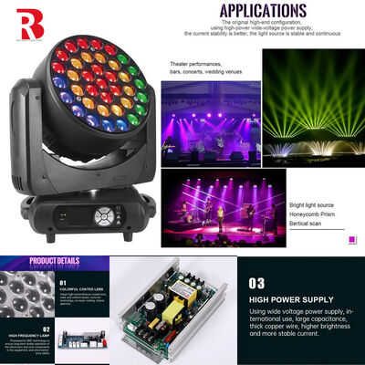 Create A Dynamic Atmosphere With RGBW 4in1 LED Moving Head Light For Corporate Events
