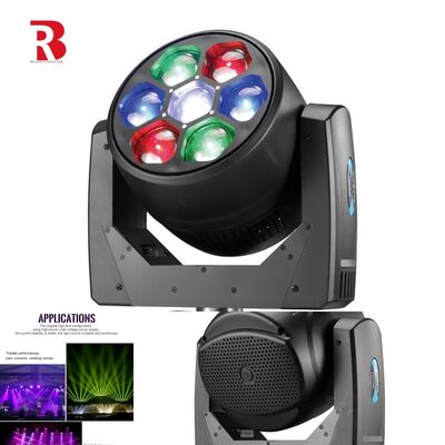 Versatile 7x40W RGBW 4in1 LED Moving Head Light For DMX Control And Built-In Programs