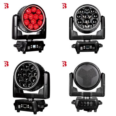12*40W DMX RGBW Indoor LED Beeye Moving Head Wash Zoom Light For Wedding Event