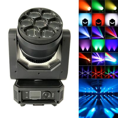 LED High Power Indoor Beeye Moving Head 7pcs 40W RGBW Light For Stage Disco
