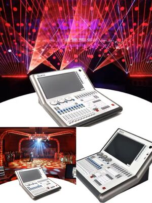 Professional Stage Console Quartz DMX512 Five-System Free Switching For Event