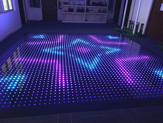 Wireless 50*50cm 60*60cm LED Dancing Floor For Show Professional Stage