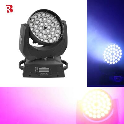 36pcs X 10w Rgbw 4in1 Zoom Led Moving Head Wash Light Wedding Shows Stage Lighting Equipment