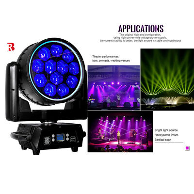 LED Moving Head Light  12*40W  DMX512 Waterproof LED Stage Light For  Party
