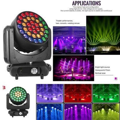 37*15W Bee Eye Moving Head Wash Light Led Stage Lights With DMX512 For DJ